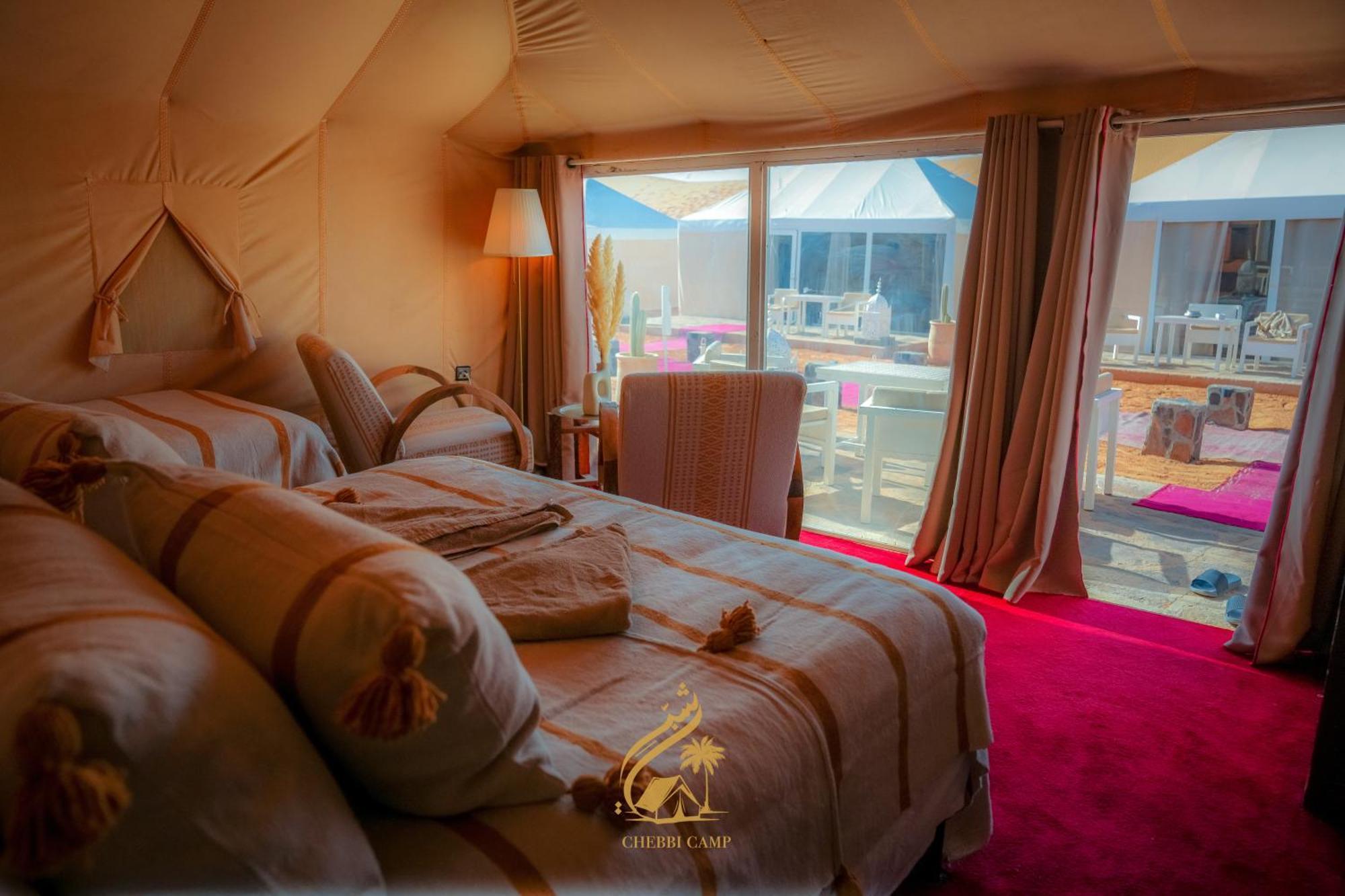 Luxury Camp Chebbi Hotel Merzouga Exterior photo